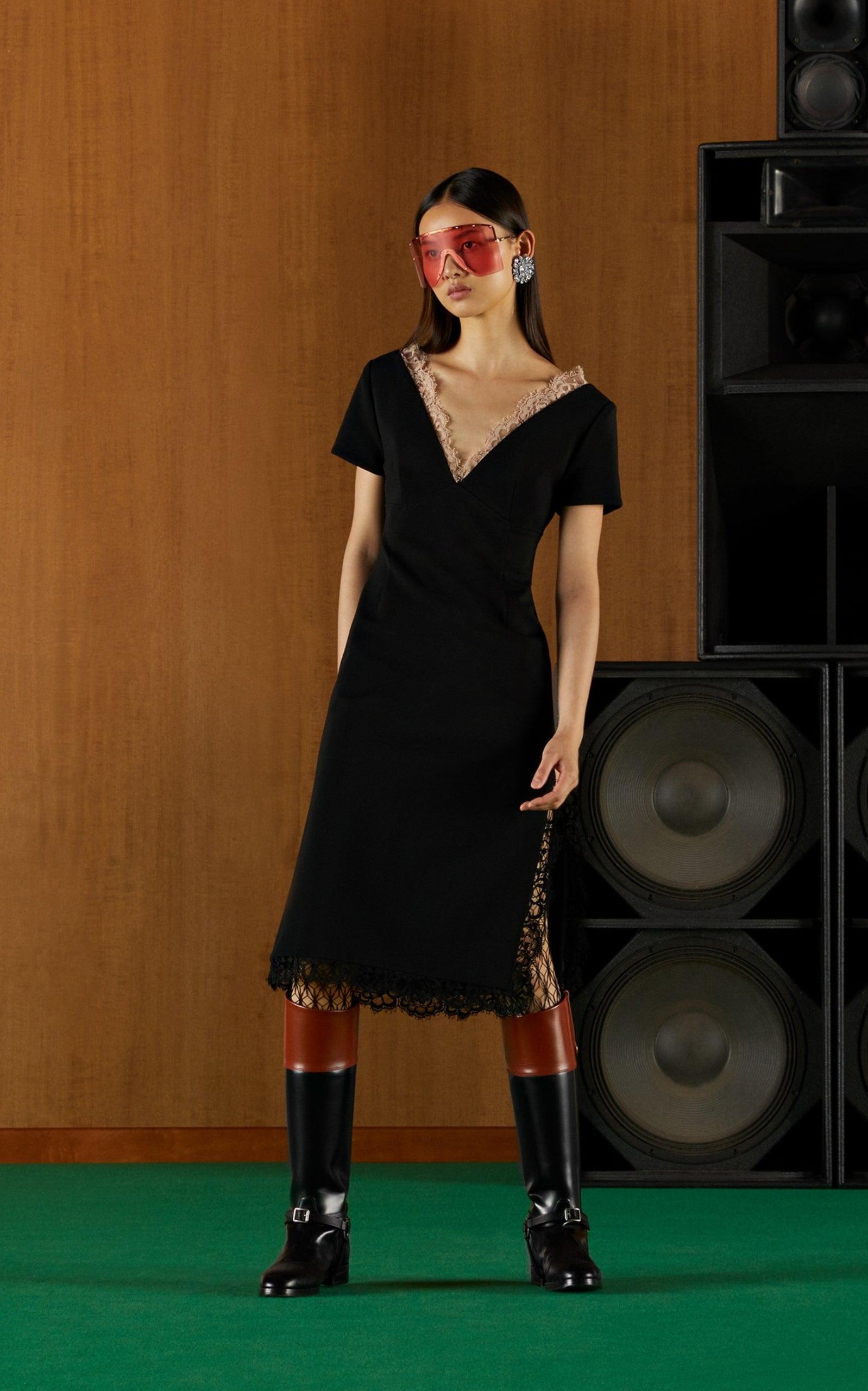 Gucci Lace Midi Dress - Runway Catalog