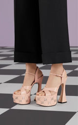 Gucci Leather Platform Sandals 155 - Runway Catalog