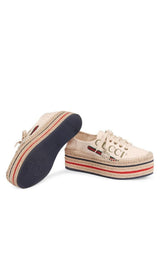 Logo Platform Espadrilles Gucci