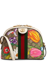 Small Ophidia Flora Shoulder Bag Gucci