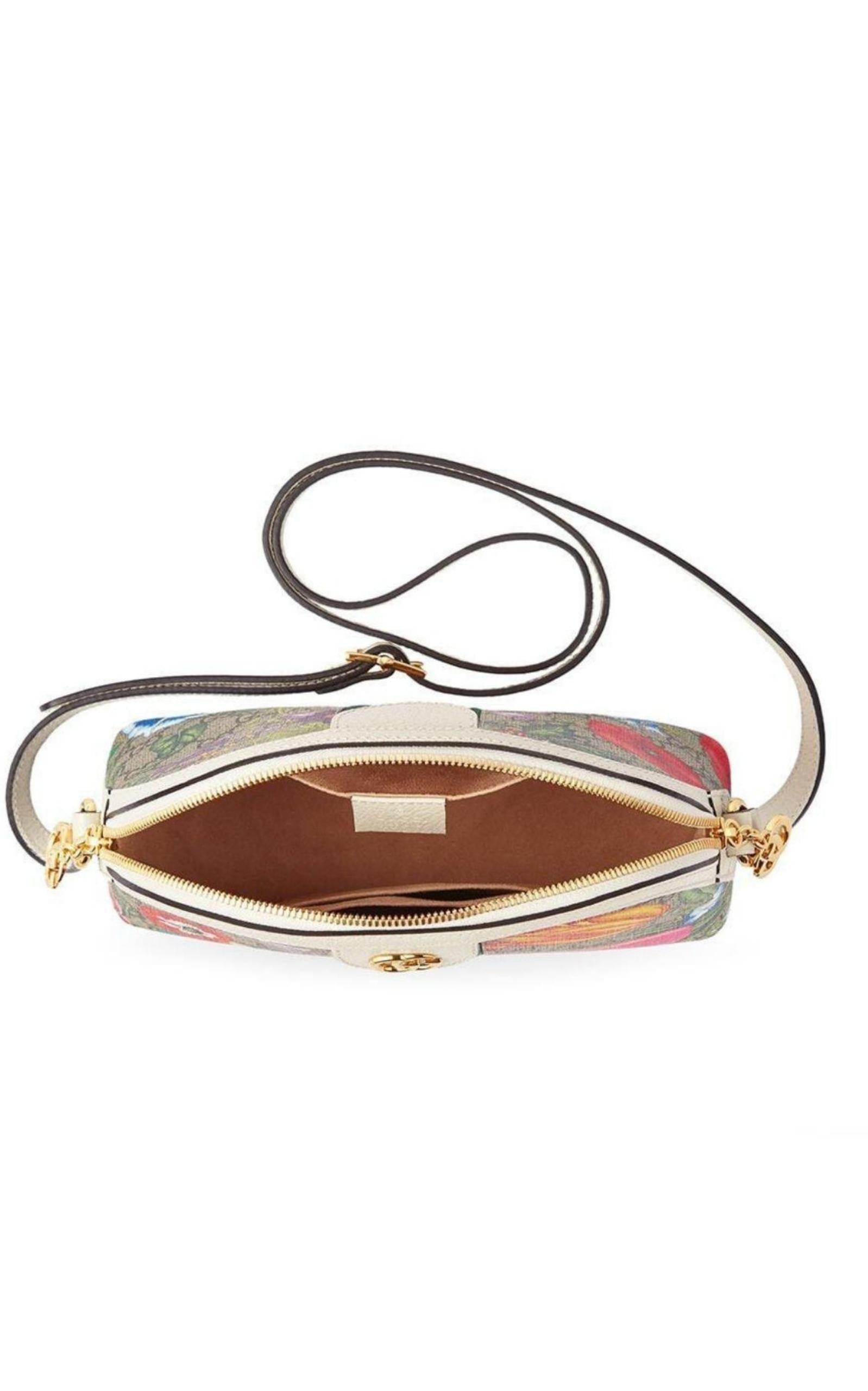 Small Ophidia Flora Shoulder Bag Gucci