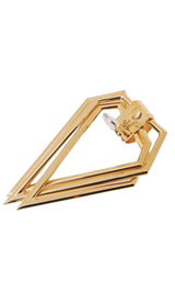 Stacked Triangle Clip-On Earrings Gucci