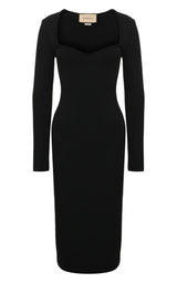 Stretch Viscose Bodycon Dress Gucci