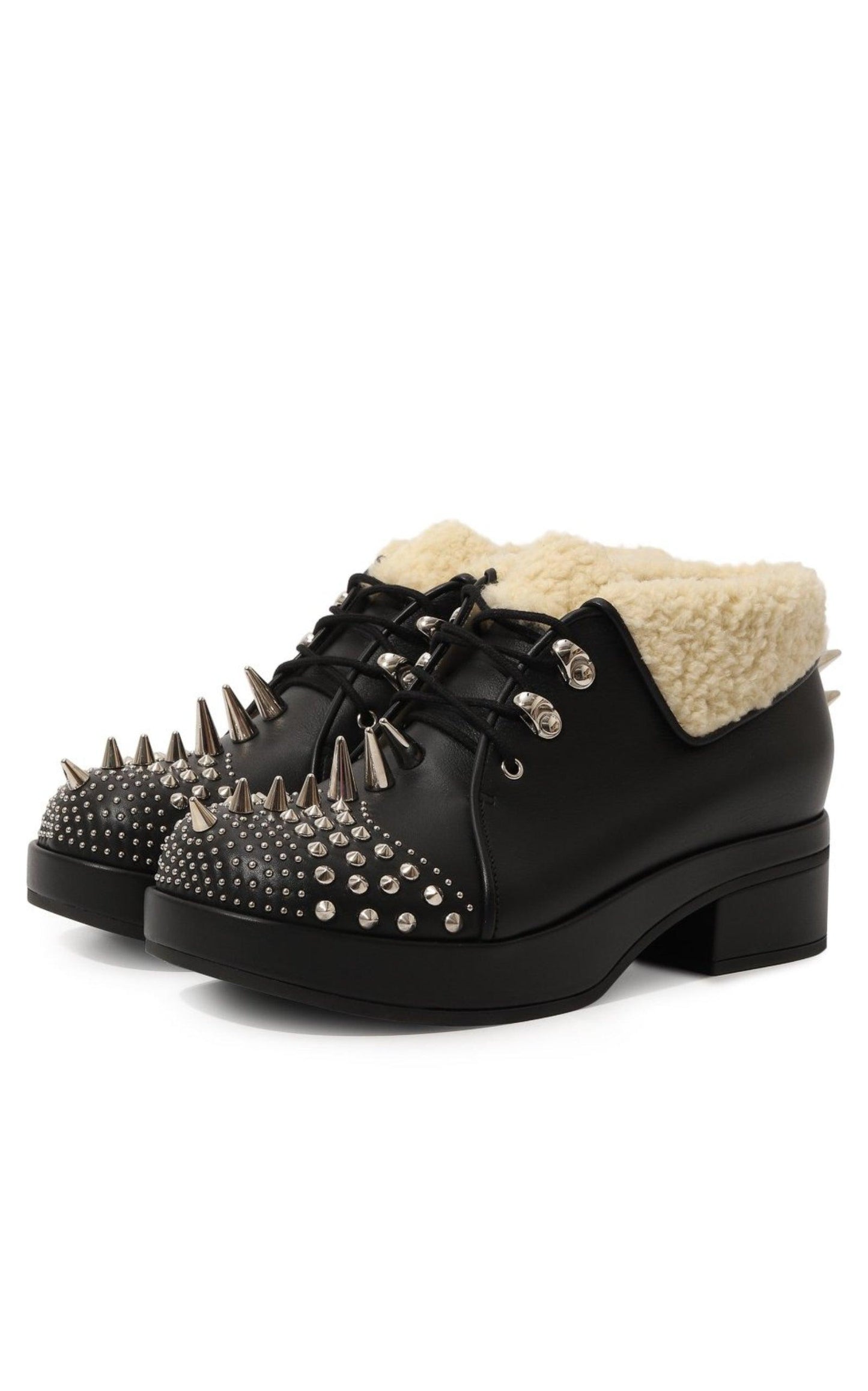 Studded Ankle Boots Gucci