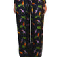 Toucan Print Pyjama Silk Pants Gucci