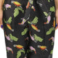 Toucan Print Pyjama Silk Pants Gucci