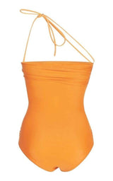 Alassio Light Orange Swimsuit Jacquemus