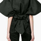 Cropped Bolero Wrap Blouse Jacquemus