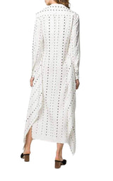 La Djellaba Dot Maxi Dress Jacquemus