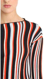 La Maille Striped Wool Knit Top Jacquemus