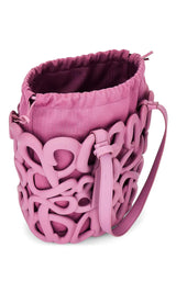 Anagram Inflated Basket Bag in Purple Loewe