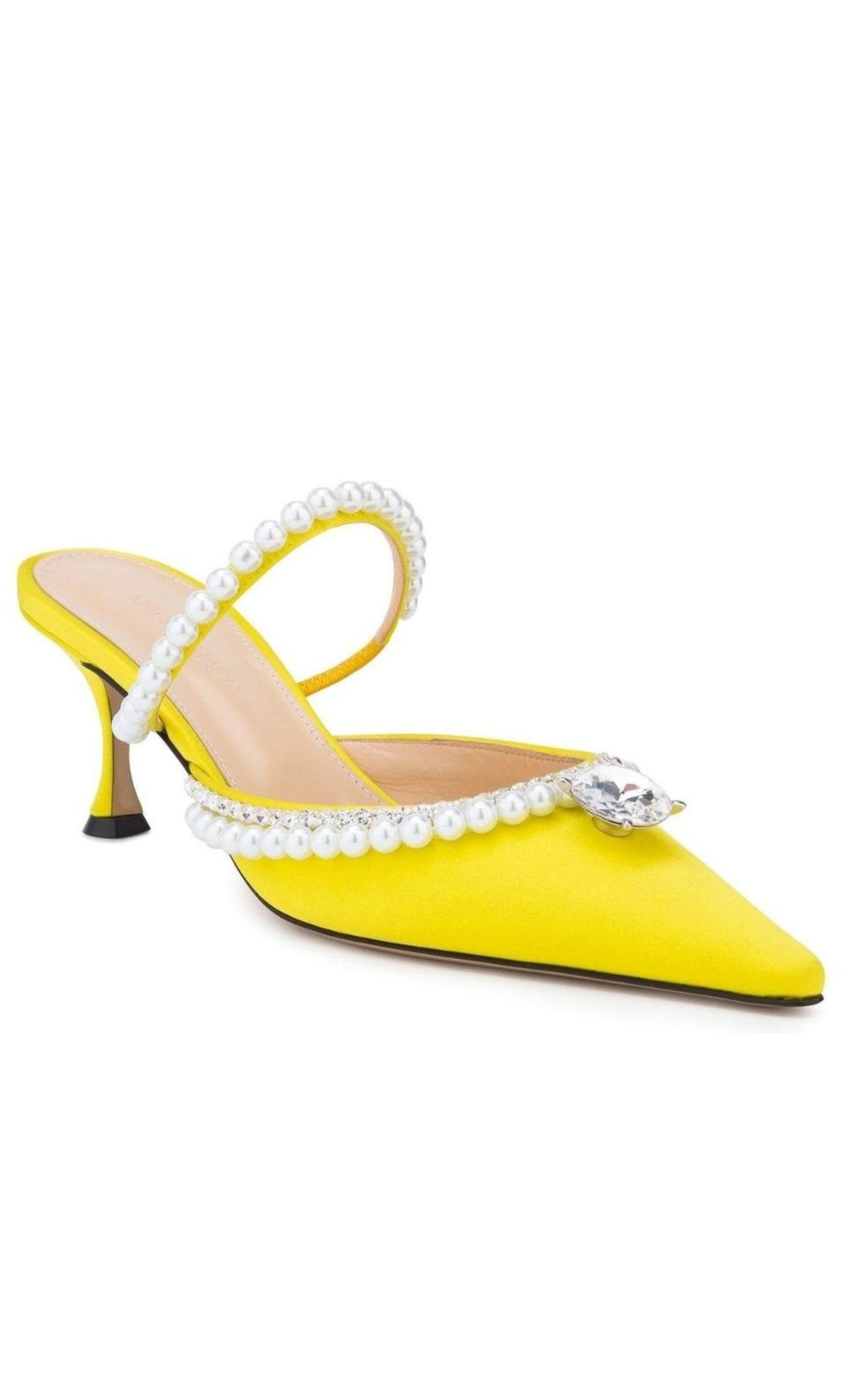 Yellow Diamond & Pearl 65 Heels MACH & MACH