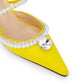 Yellow Diamond & Pearl 65 Heels MACH & MACH