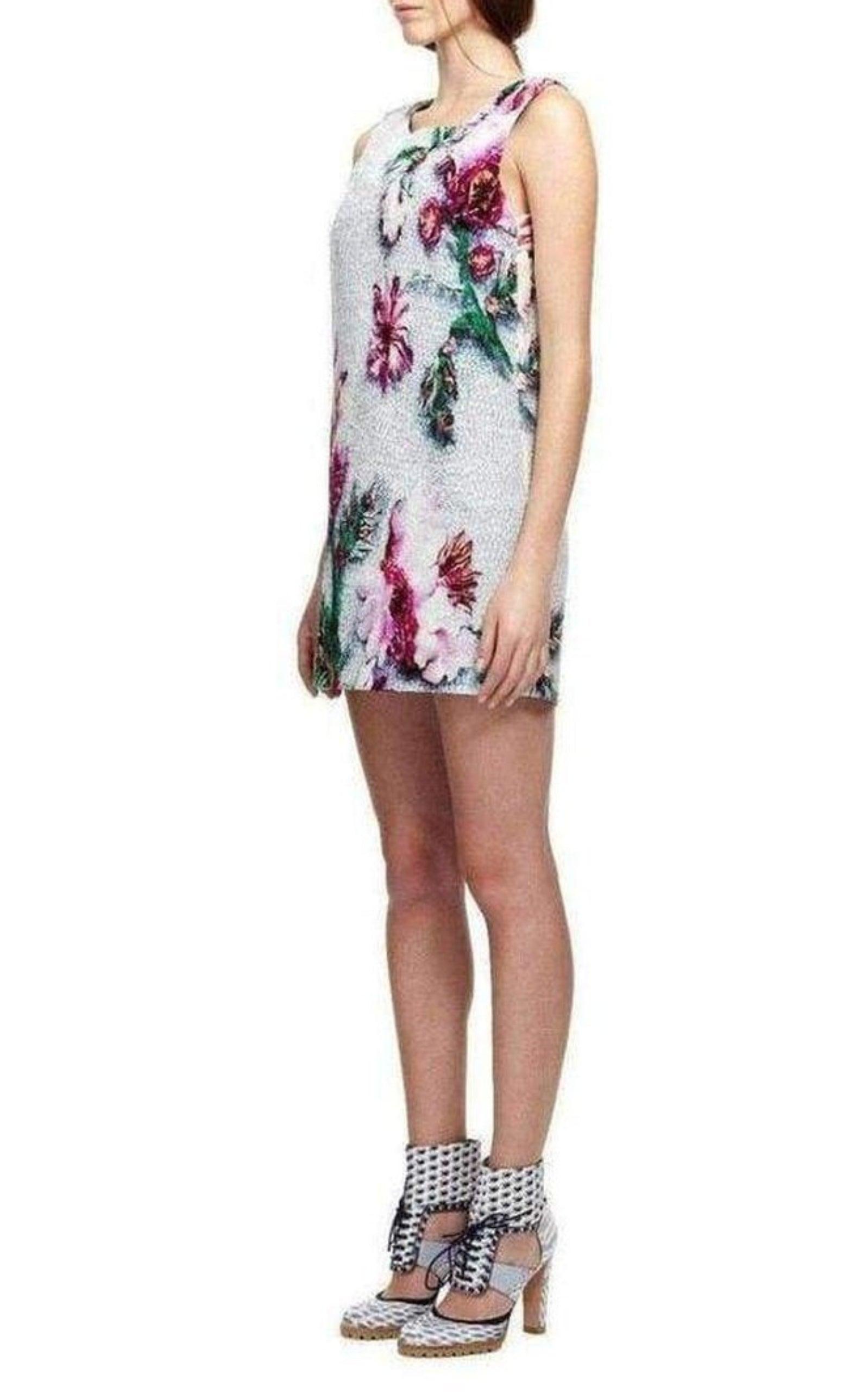 Goldie Floral Print Dress Mary Katrantzou