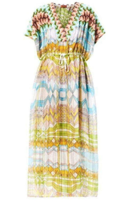 Knitwear Stampa Geometric Print Kaftan Missoni