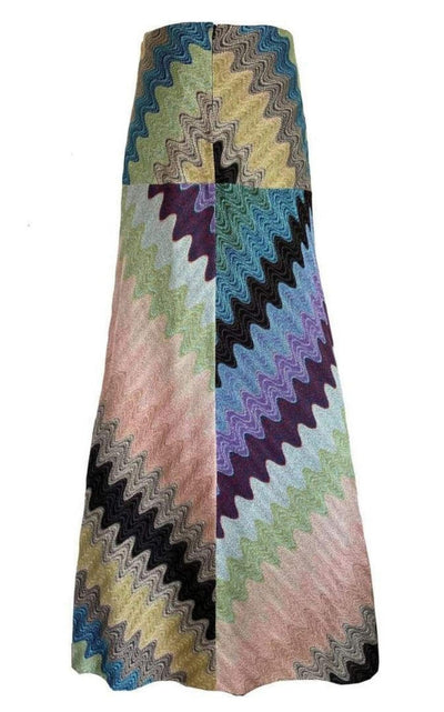 Missoni Metallic Jacquard Maxi Skirt Missoni