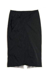 Black Lace Lined Pencil Skirt Nina Ricci