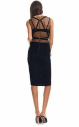 Fishnet Harness Tank Top Nina Ricci