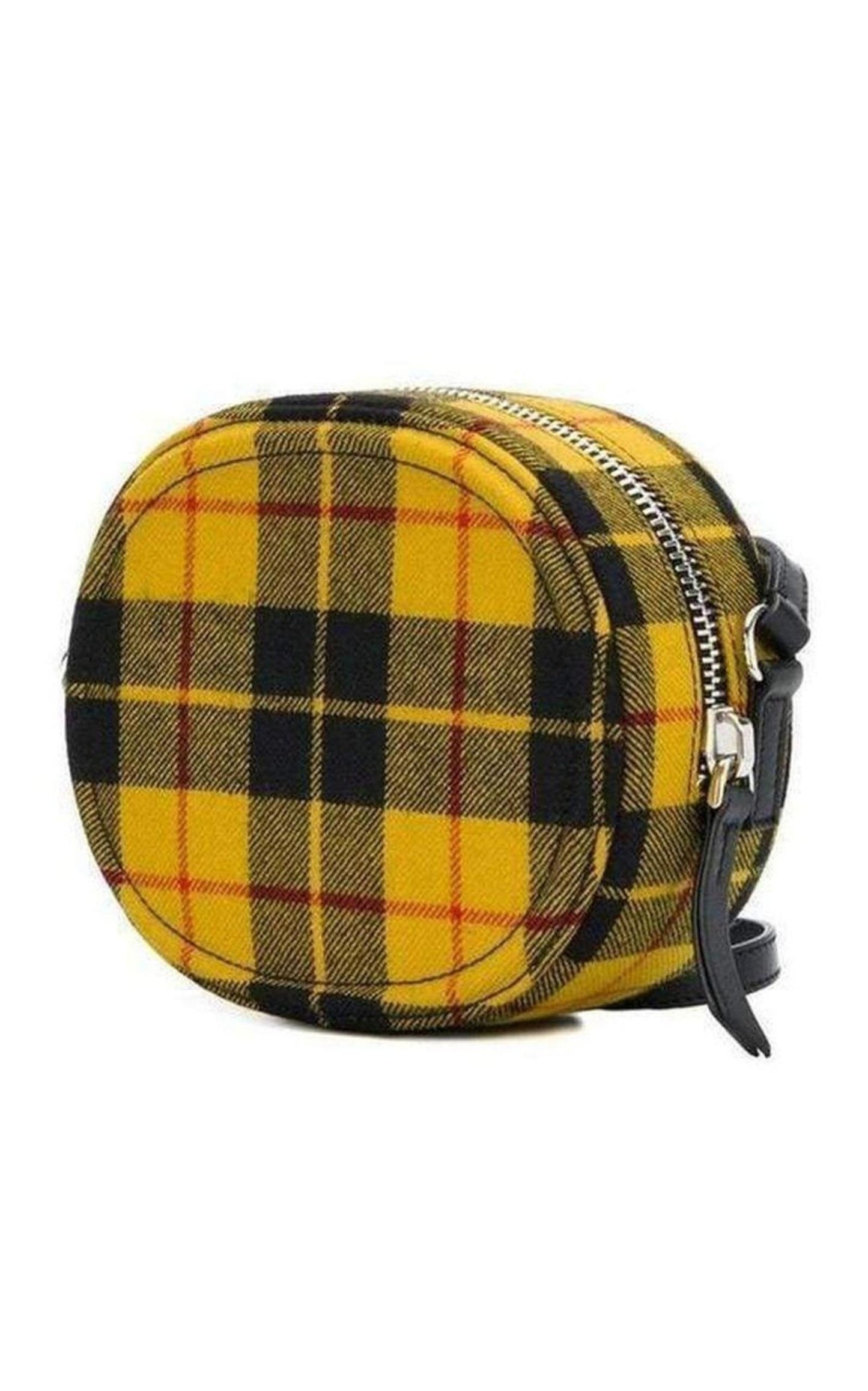 Round Checked Tartan Crossbody Bag Nº21