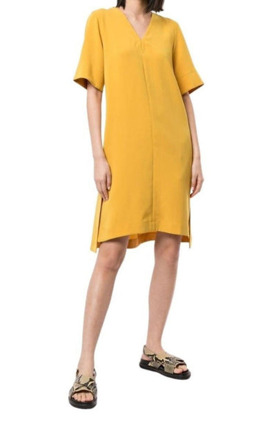 Scarf Neck Crepe Dress Phillip Lim