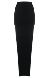 Side Slit Pull-on Skirt Rick Owens