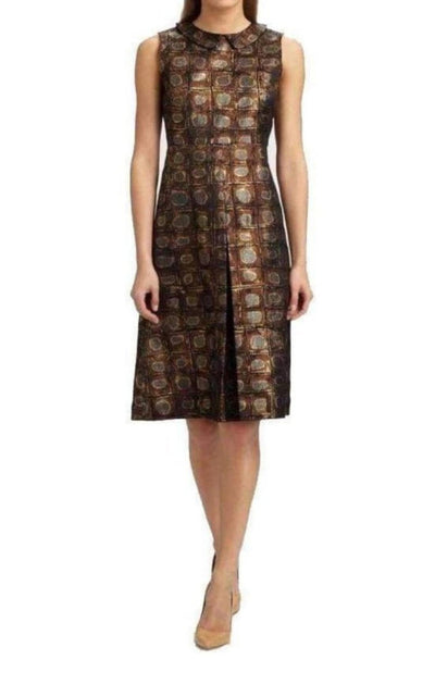 Printed Organdy Finished Dress Rochas