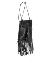 Anita Fringe Leather Crossbody Bag Saint Laurent