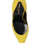 Yellow ‘ZOE’ Stiletto Pump Saint Laurent